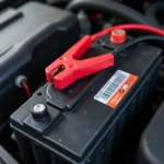 Car Battery and Jump Starter Cables