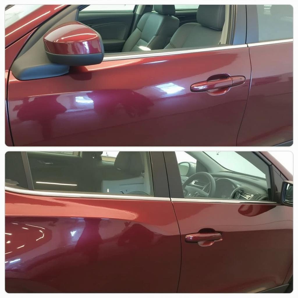 Car Before and After PDR