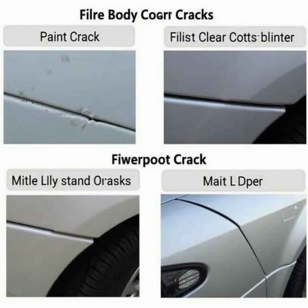 Types of Car Body Cracks