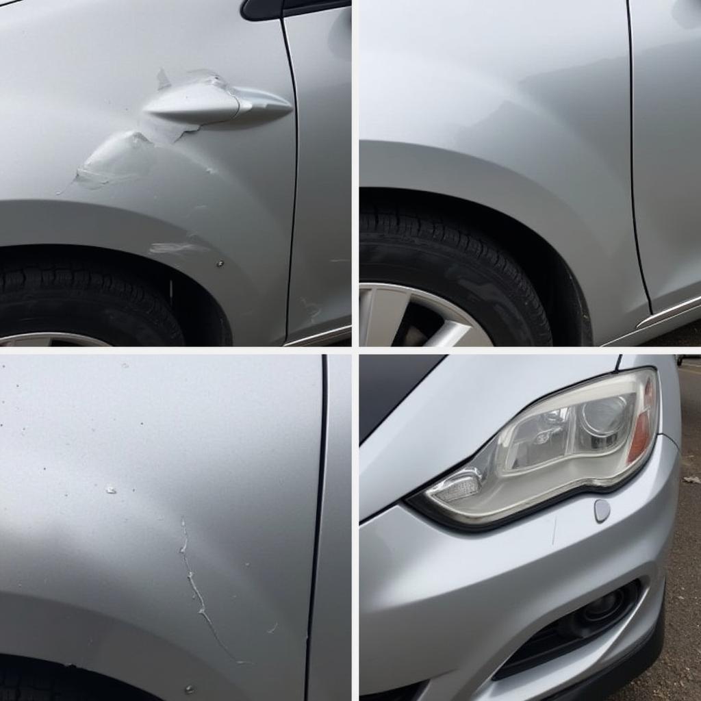 Car with Dents and Scratches in Edgware