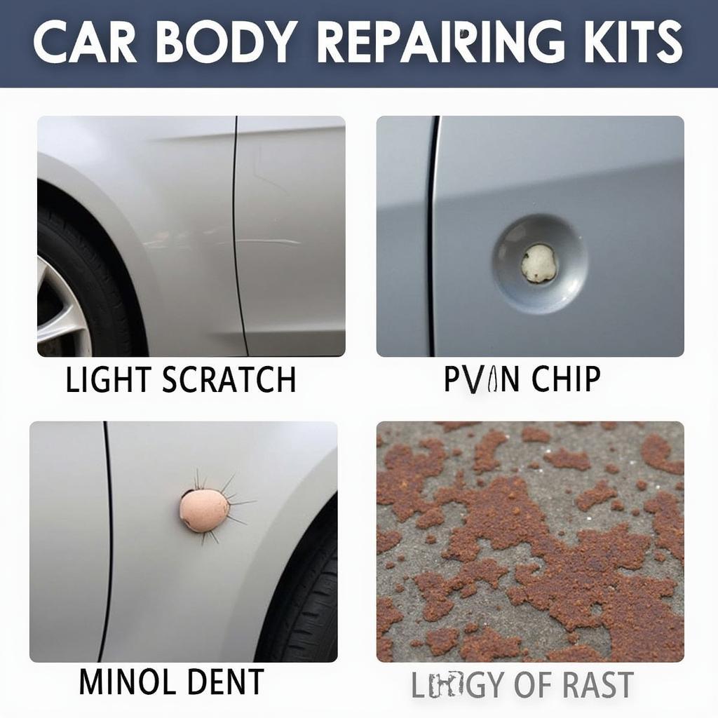 Different Car Body Damage Types