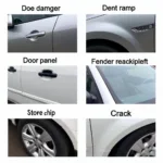 Types of Car Body Damage in Coalville