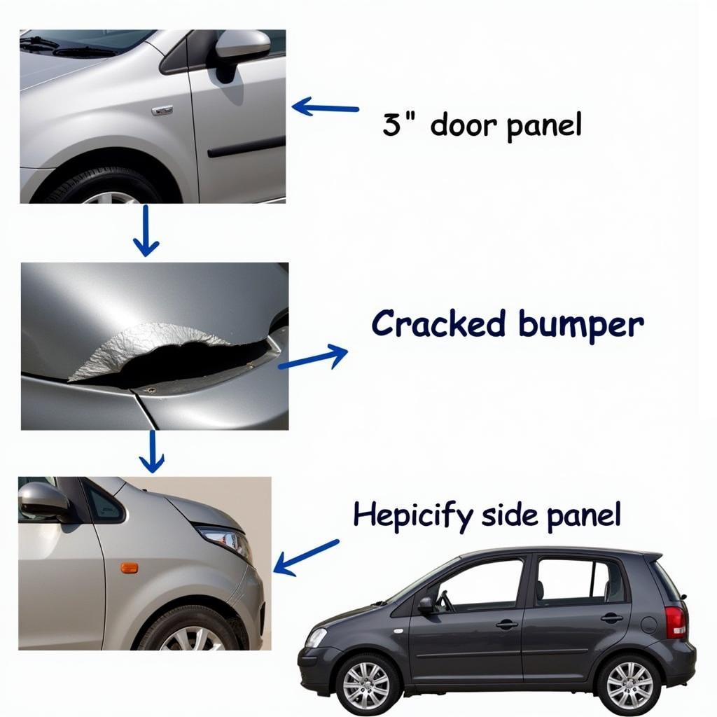 Types of Car Body Damage in Rutherglen