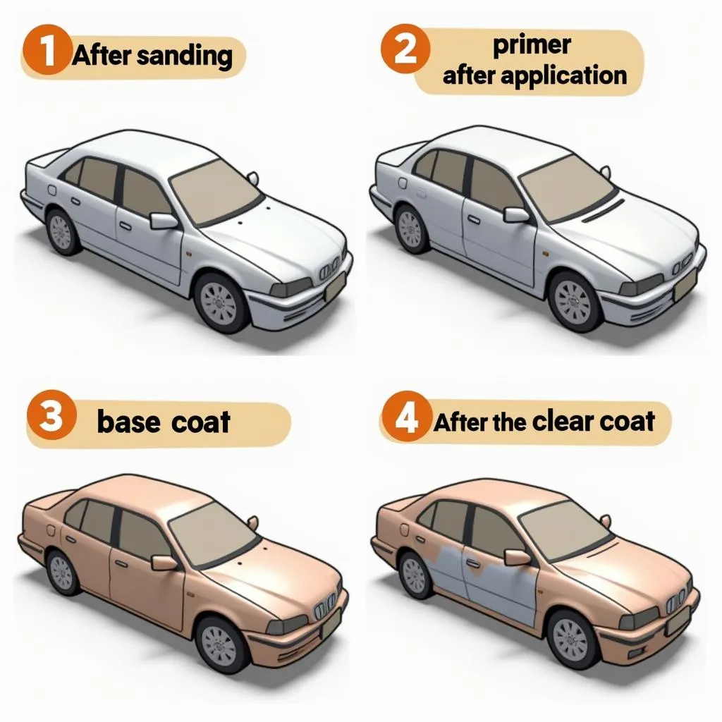 Car Body Painting Process in CMS 2018