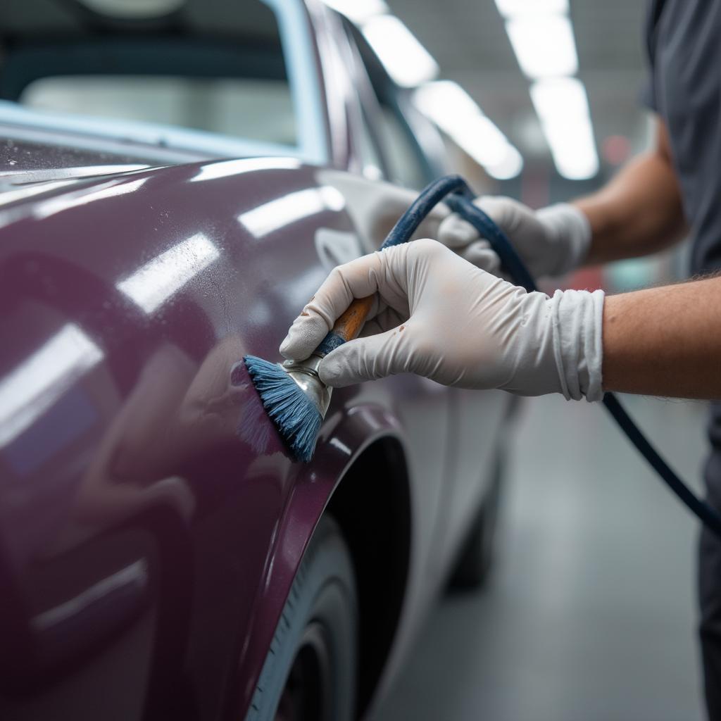 Car Body Painting Process in Dandenong