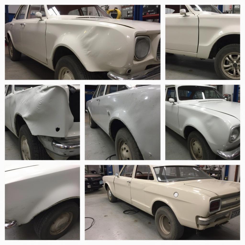 Car body repair process in Atherton