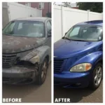 Car Body Repair Before and After