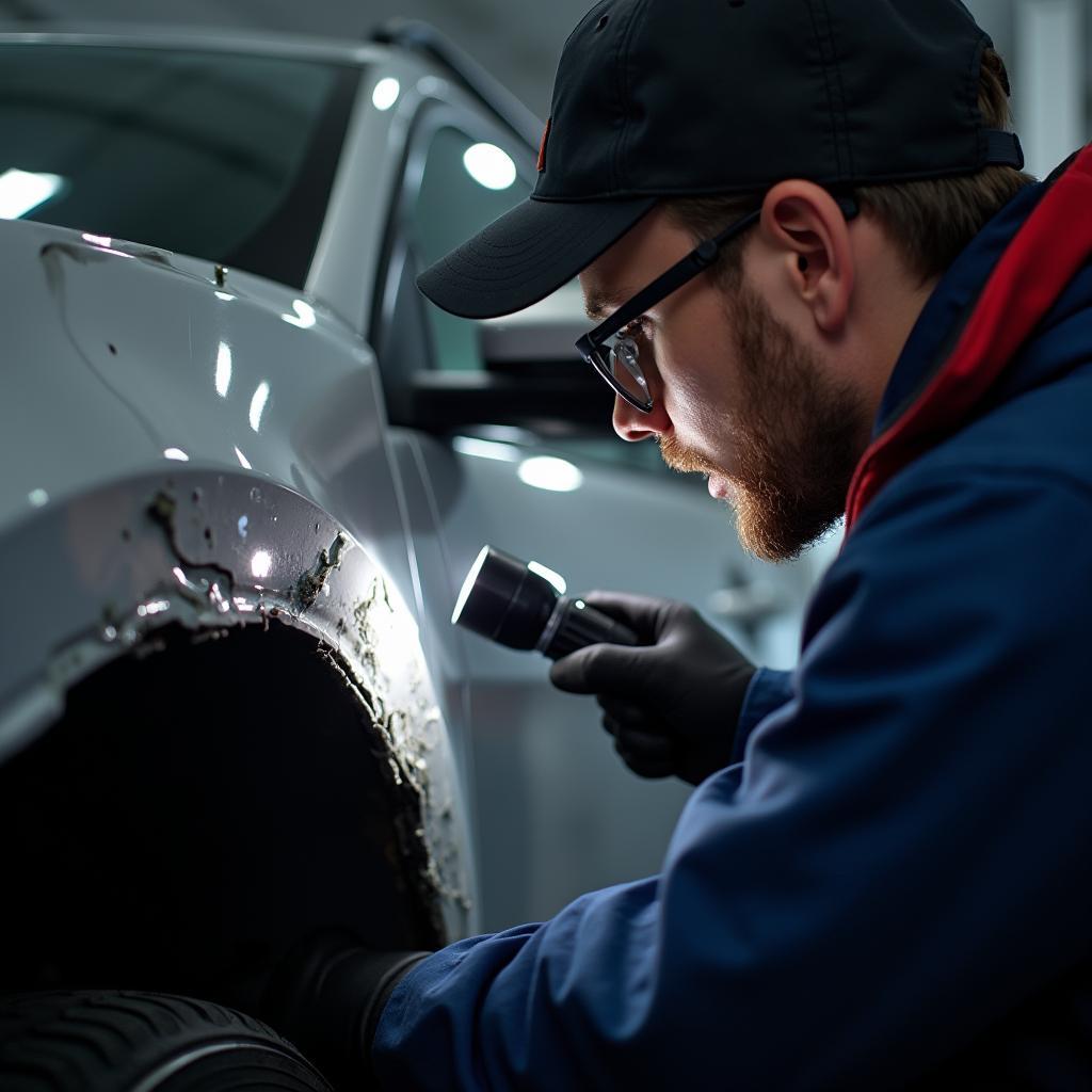 Car body repair Bray damage assessment