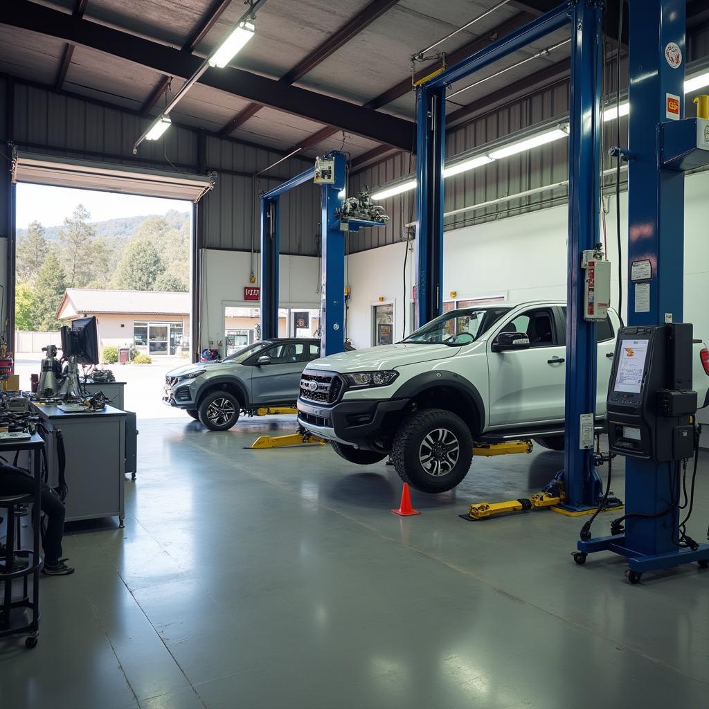 Car body repair shop in Cryers Hill