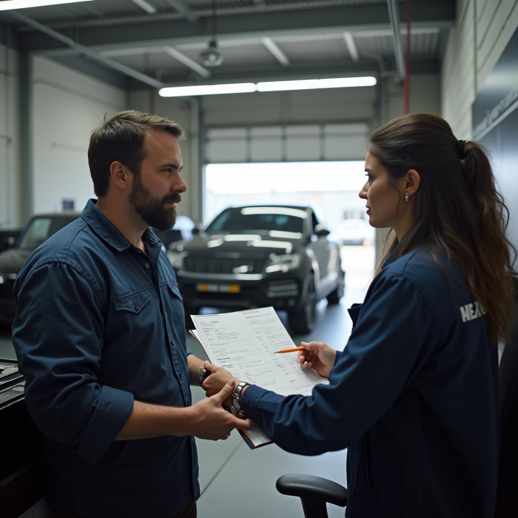 Getting a Car Body Repair Estimate in Grenaa