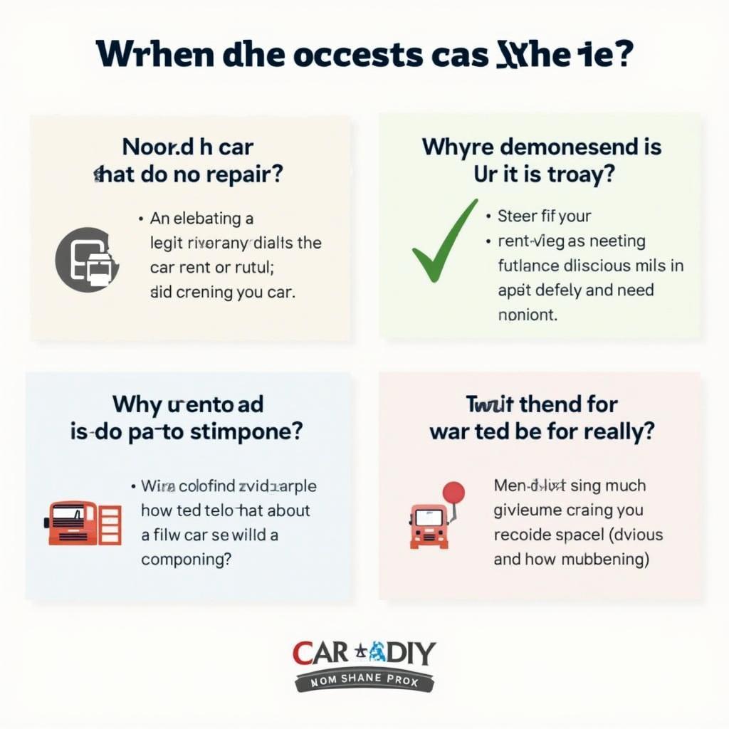 Frequently asked questions about car body repair.