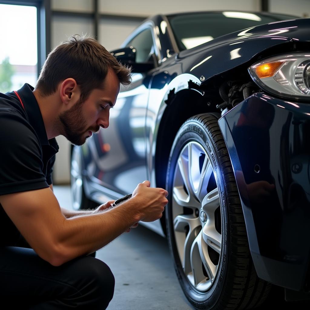 Collision Damage Assessment in Bury