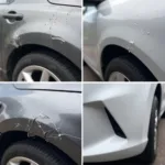 Car body damage in Milton Keynes