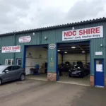 Car body repair shop in Morayshire