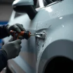 Car body repair services in Newcastle Under Lyme