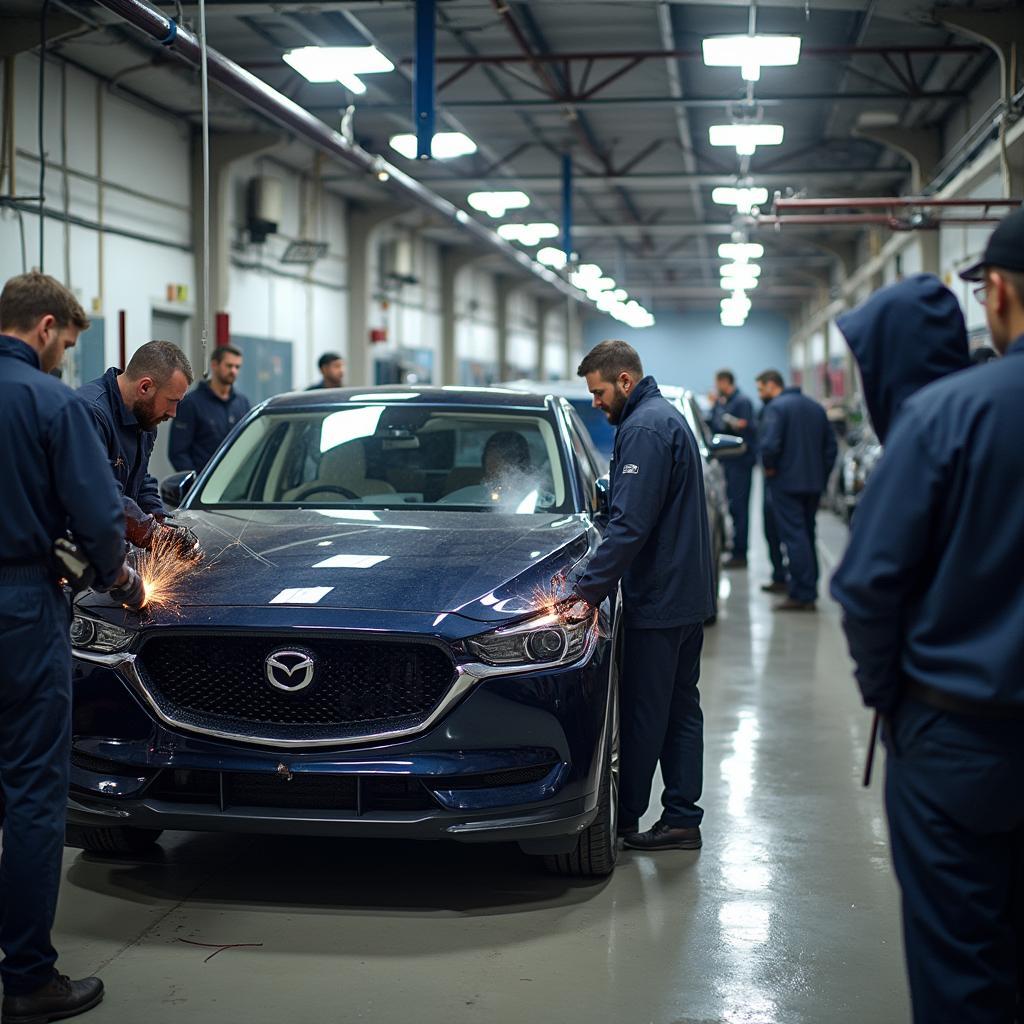 Car Body Repair Workshop in Nottingham