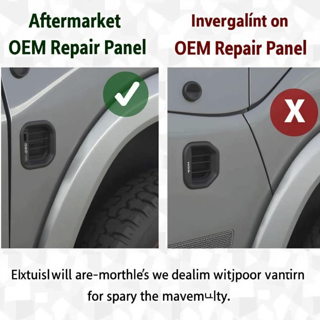 Comparing Aftermarket and OEM Car Body Repair Panels