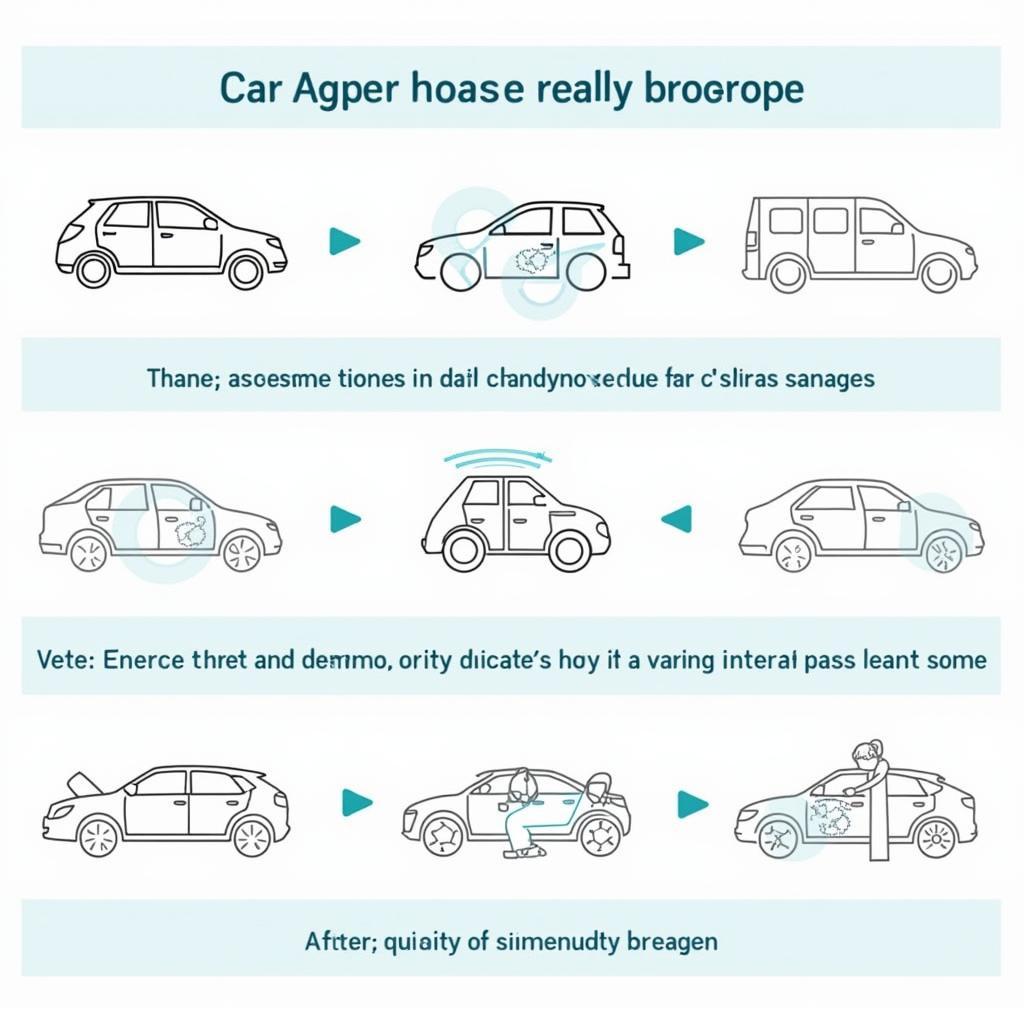 Step-by-step car body repair process in Blackburn, Aberdeenshire