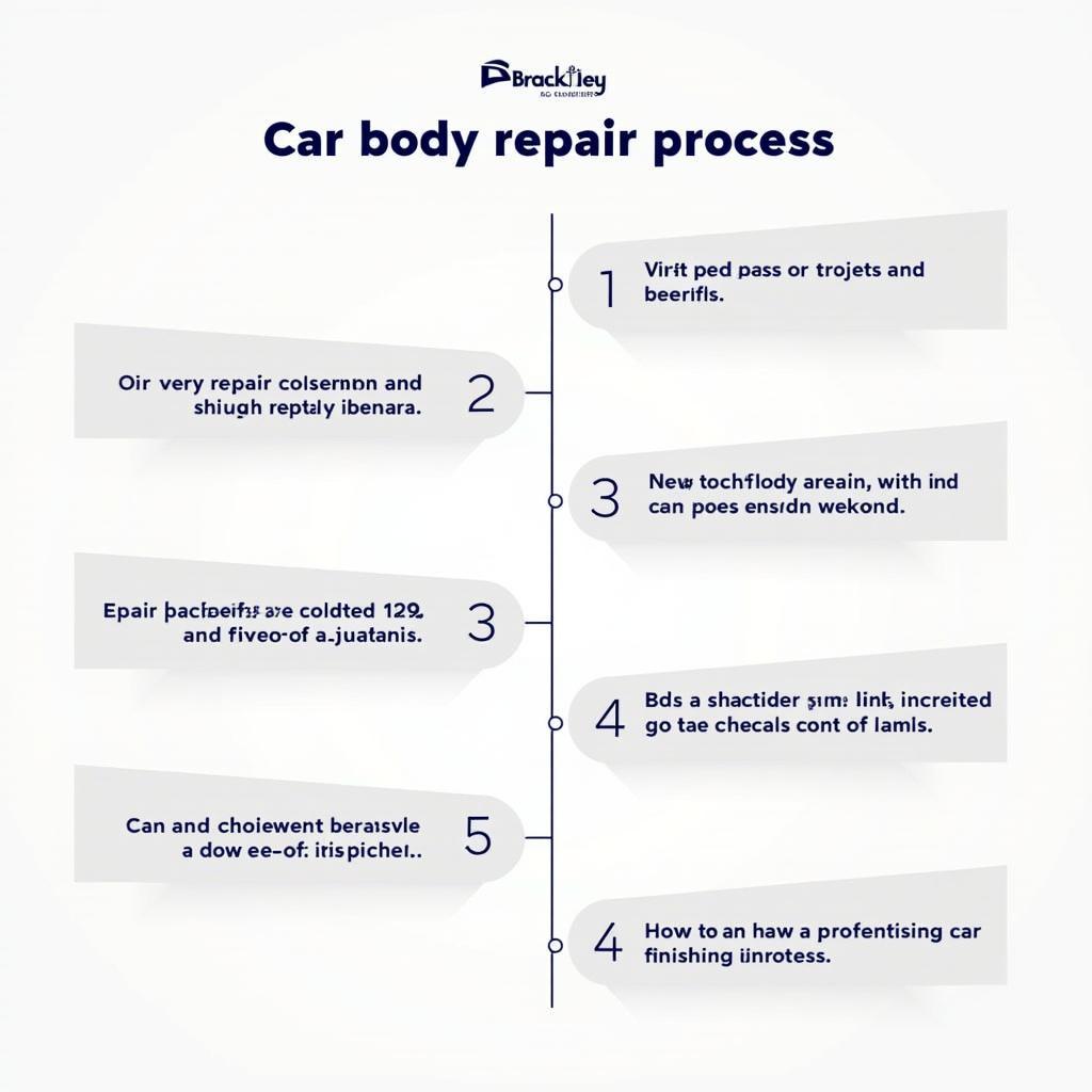 Car body repair process in Brackley