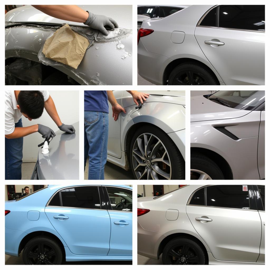 Car Body Repair Process Steps