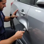 Dent Removal Process in Car Body Repair