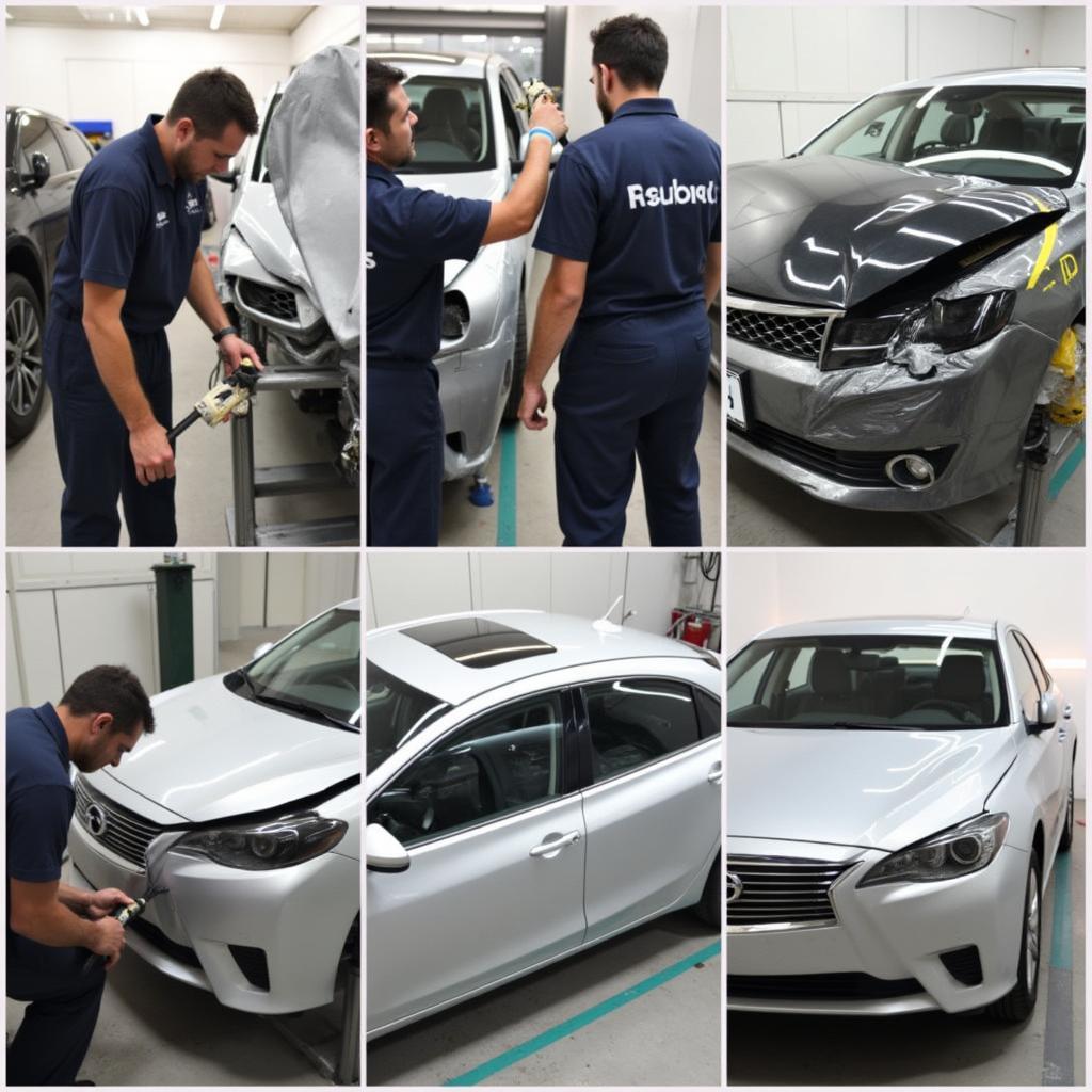 Car Body Repair Process in Hyde