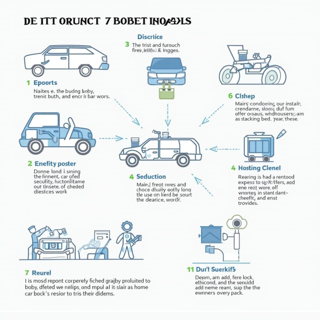  Stages of car body repair in a South Belfast shop