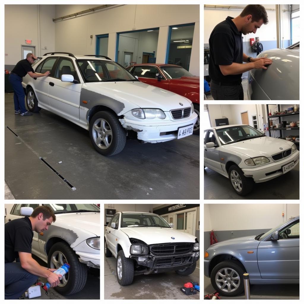 The Car Body Repair Process in a West Malling Workshop