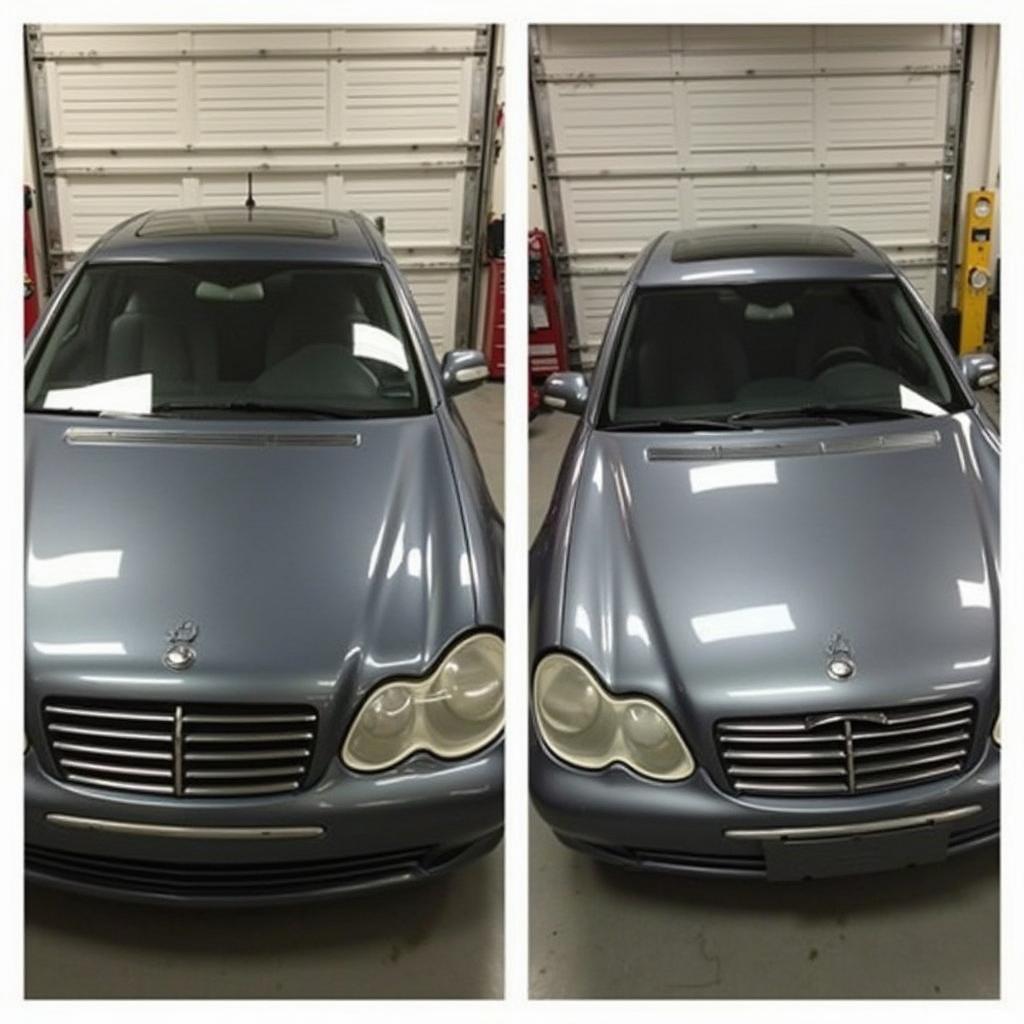 Car body repair Rampside before and after