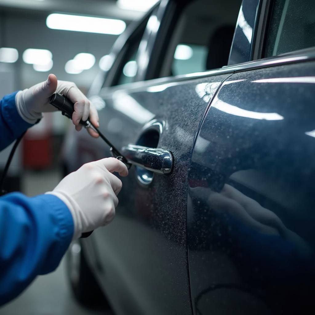 Car body repair Ruislip dent removal process