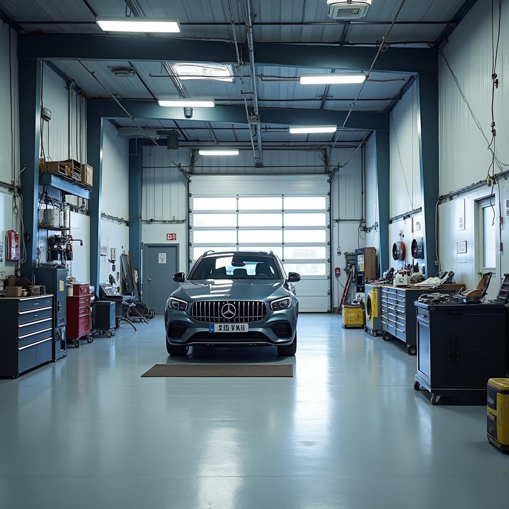 Car body repair shop in Barrow in Furness