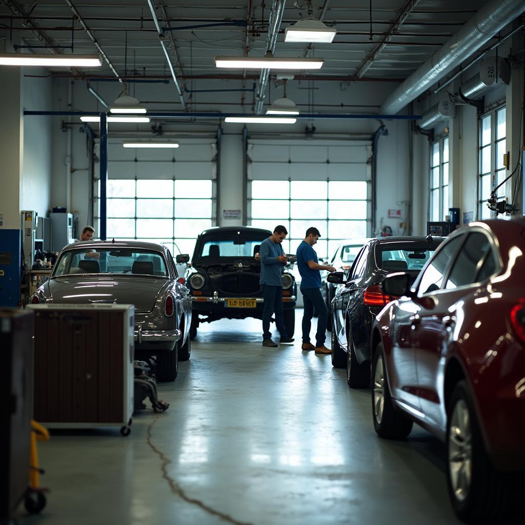 Car body repair shop in Brownhills