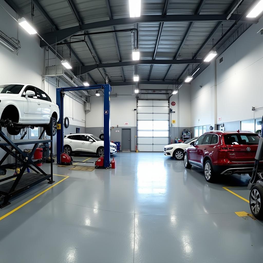 Modern Car Body Repair Shop in Ditchling