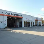 Car Body Repair Shop Exterior