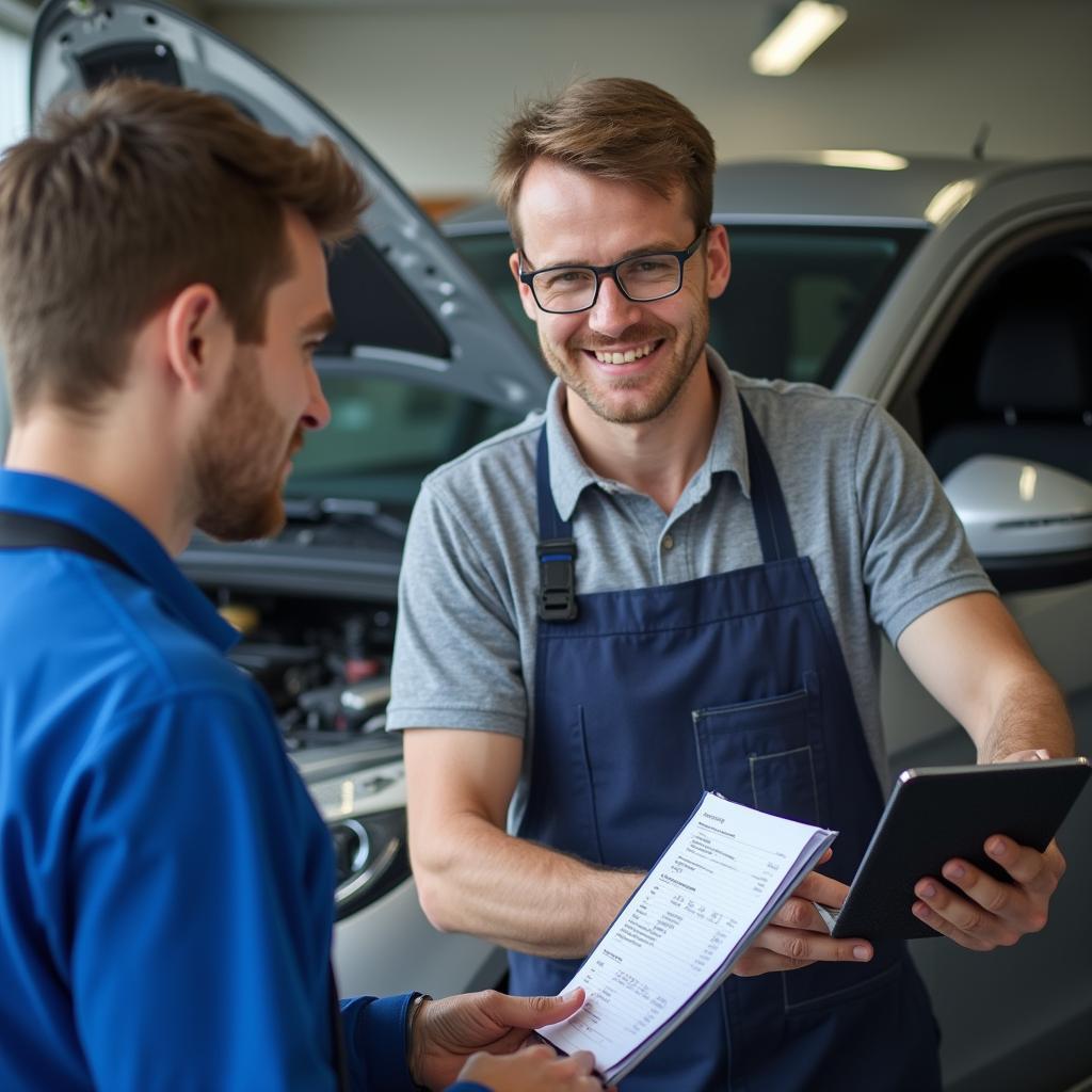 Car body repair shop in High Wycombe providing estimates