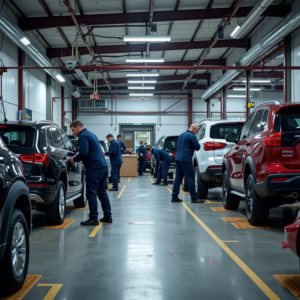 Car body repair shop in Kidderminster