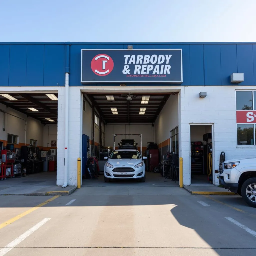 Car body repair shop in Limwood