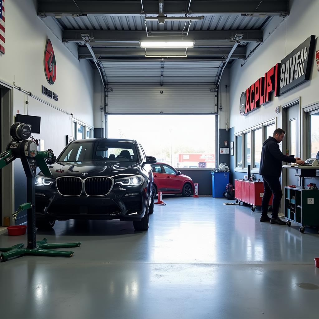 Modern Car Body Repair Shop near Ludlow Hill Road