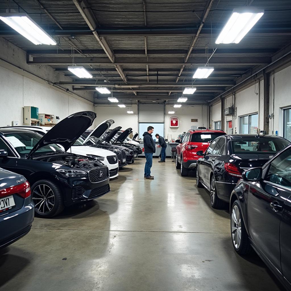 Car body repair shop in Muir of Ord