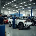 Car body repair shop in Truro with skilled technicians.