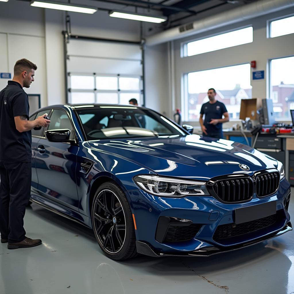 Modern Car Body Repair Shop in Watford