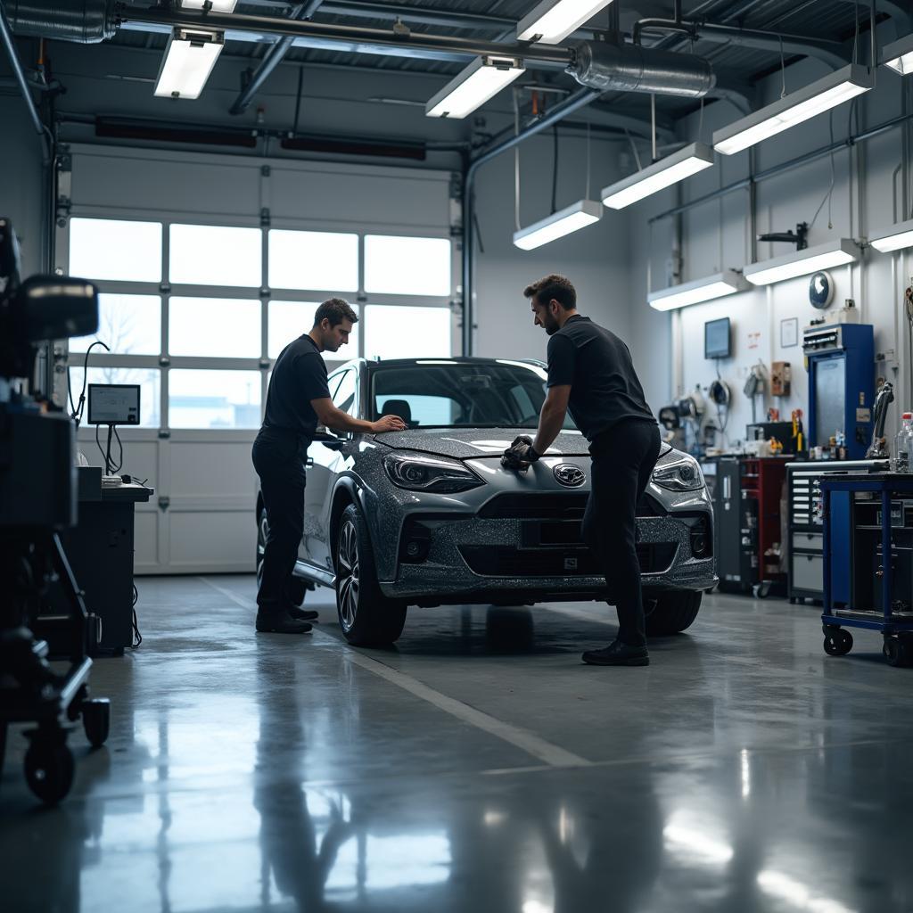 Car Body Repair Shop in Workington