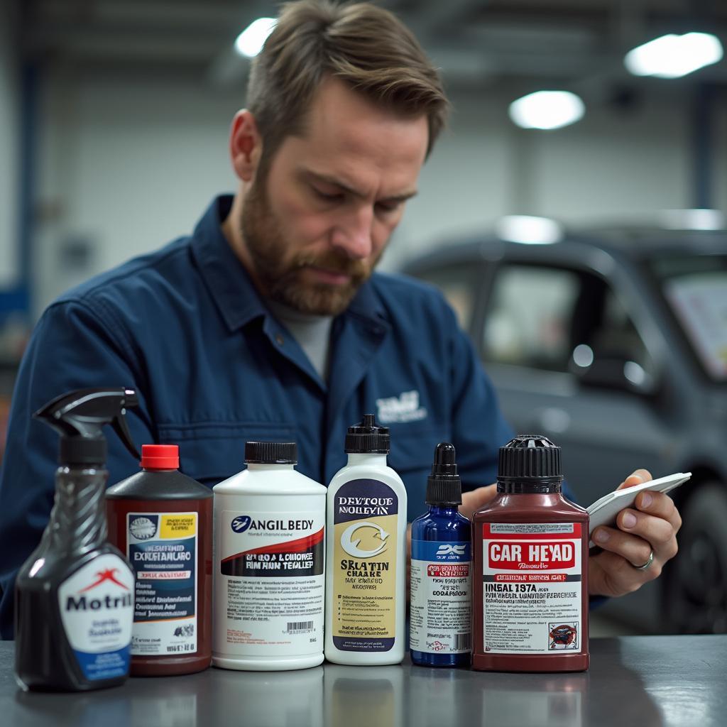 Types of Car Body Repair Solvents