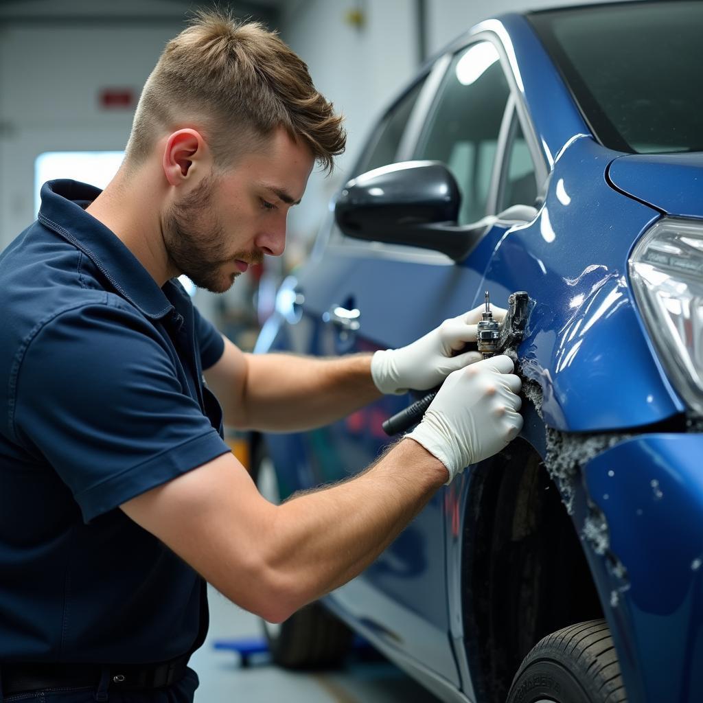 Skilled car body repair technician in Eastbourne