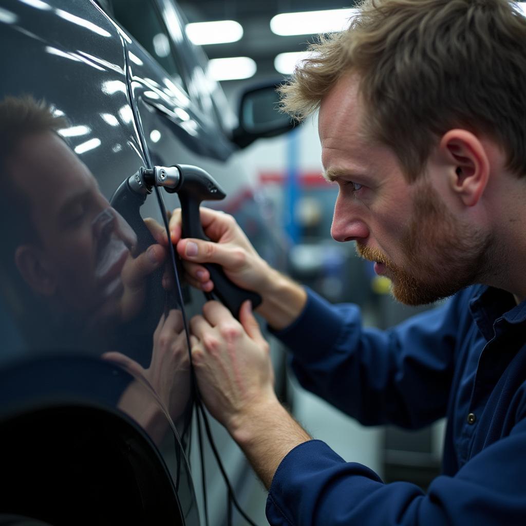 Experienced car body repair technician in Burgess Hill