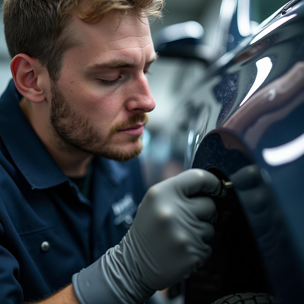 Experienced car body repair technician in Kirkcaldy