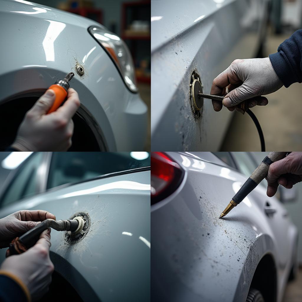 Car body repair techniques in Ashton-in-Makerfield