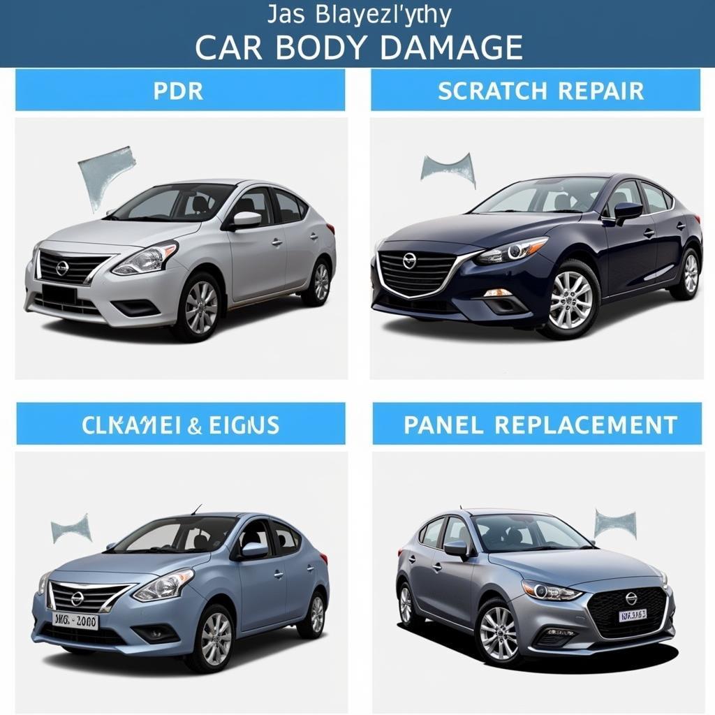 Different Types of Car Body Repairs Available in Rochdale