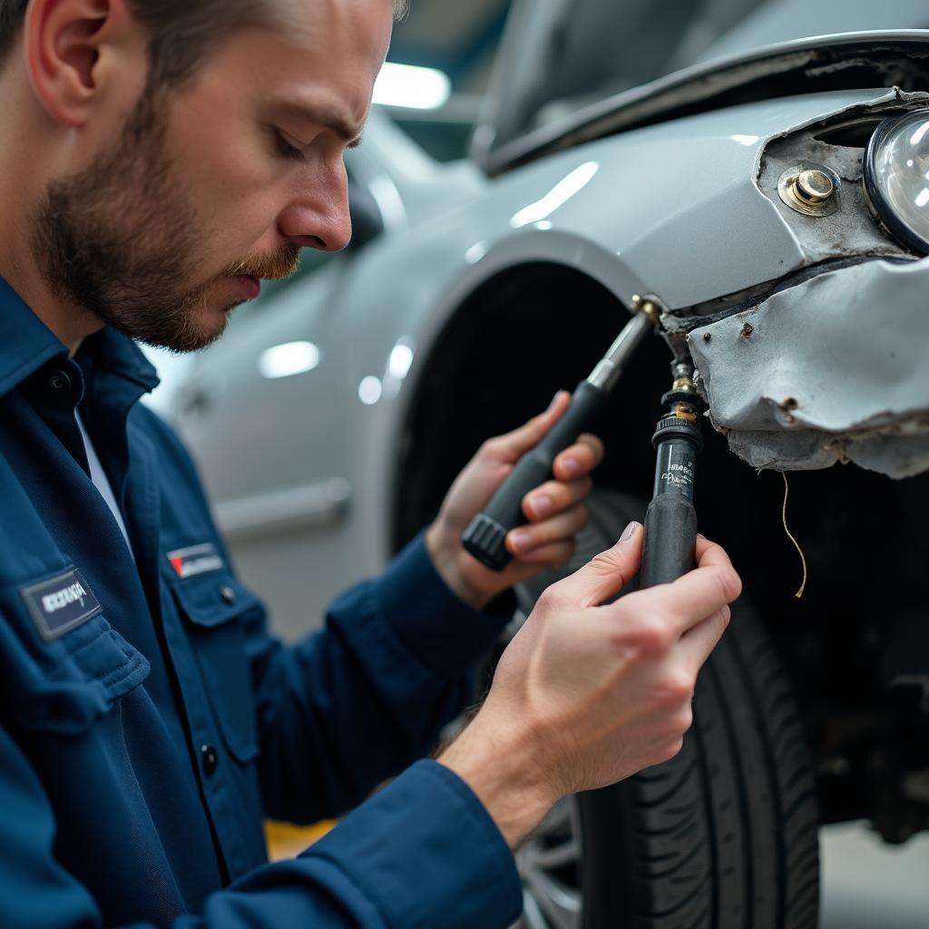 Experienced car body repair technician in Wallingford