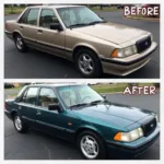 Car body repairs before and after in Chandler's Ford